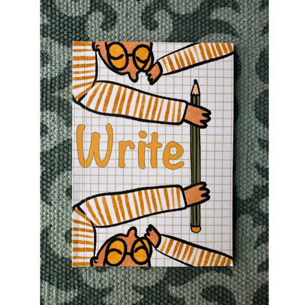 Twin Scribbles- Notebook (A5, Soft Cover Book, 80 dotted pages) - Image 2