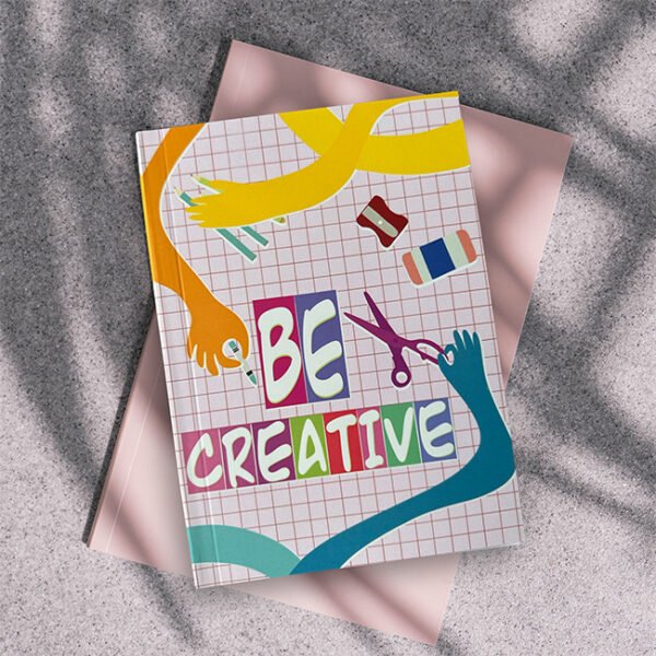 Creative Spark - Notebook (A5, Soft Cover Book, 80 dotted pages)