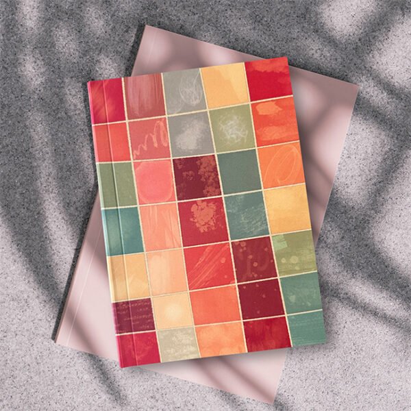 Terra Textures - Notebook (A5, Soft Cover Book, 80 dotted pages)