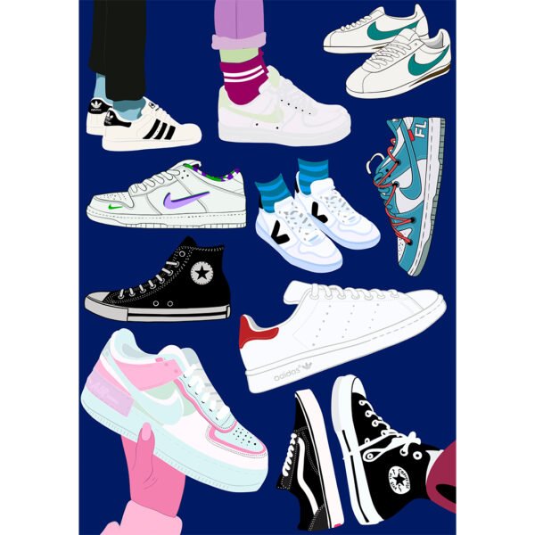Sneaker Burst - Digital Prints - Image 2