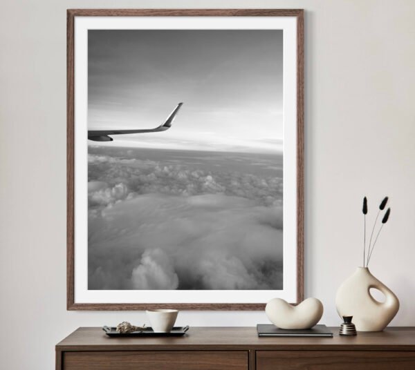 Skyward Soar - Wall Framed Art Print