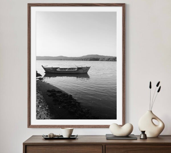Riverside Rest - Wall Framed Art Print