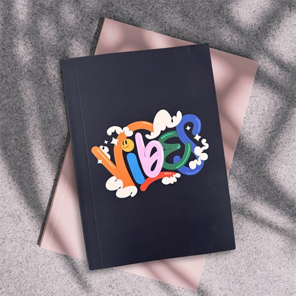 Vibes - SneakerHead- Notebook (A5, Soft Cover Book, 80 unruled pages)