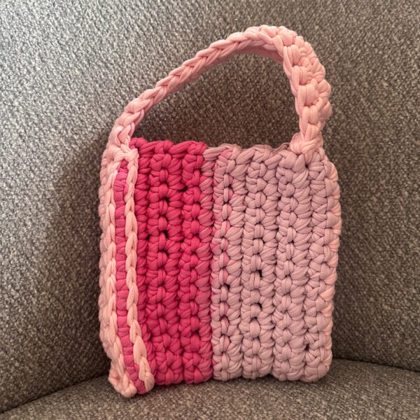 Ocean Eyes -Blush Ombre Mini Bag – Limited Edition Fashion - Image 2